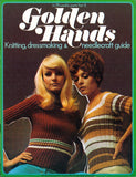 70s Golden Hands Weekly Part 5 Knitting, Dressmaking and Needlecraft Colour Magazine with Patterns and Instructions