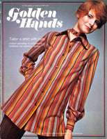 70s Golden Hands Weekly Part 29 Knitting, Dressmaking and Needlecraft Colour Magazine with Patterns and Instructions