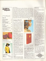 70s Golden Hands Weekly Part 37 Knitting, Dressmaking and Needlecraft Colour Magazine with Patterns and Instructions