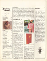 70s Golden Hands Weekly Part 70 Knitting, Dressmaking and Needlecraft Colour Magazine with Patterns and Instructions