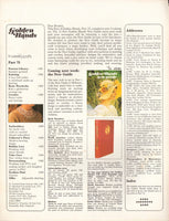 Golden Hands Weekly Part 75 Knitting, Dressmaking and Needlecraft Colour Magazine with Patterns and Instructions