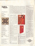70s Golden Hands Weekly Part 54 Knitting, Dressmaking and Needlecraft Colour Magazine with Patterns and Instructions