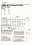 Bevknits 7002A Ladies' Skirts in 11 Styles: Straight, Pleated, Gored, Drop Waist, Uncut, Factory Folded Sewing Pattern Multi Size 8-24