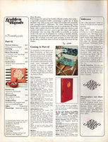 70s Golden Hands Weekly Part 42 Knitting, Dressmaking and Needlecraft Colour Magazine with Patterns and Instructions