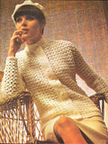 70s Golden Hands Weekly Part 51 Knitting, Dressmaking and Needlecraft Colour Magazine with Patterns and Instructions
