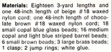 Vintage 70s Macrame Starburst Necklace Pattern Instant Download PDF 3 pages