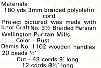 Vintage 70s Autumn Morn Macrame Purse Pattern Instant Download PDF 4 +3 pages