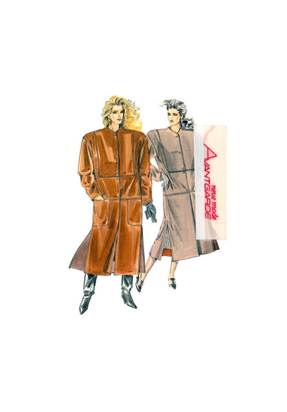 Neue Mode 20702 Designer Reversible Winter Coat, Uncut, Factory Folded, Sewing Pattern Multi Plus Size 10-24