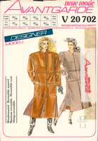 Neue Mode 20702 Designer Reversible Winter Coat, Uncut, Factory Folded, Sewing Pattern Multi Plus Size 10-24