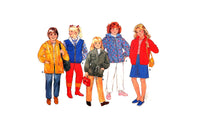 Butterick 6804 Childs' Sleeveless or Long Sleeve Jacket with Hood or Standing Collar, Uncut, Factory Folded, Sewing Pattern Size 7-10