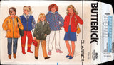 Butterick 6804 Childs' Sleeveless or Long Sleeve Jacket with Hood or Standing Collar, Uncut, Factory Folded, Sewing Pattern Size 7-10