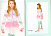 Moda 16 Fabulous Knits for Kids 2-10 years, Soft Cover Book, Colour Photos, Detailed Instructions, 79 Pages