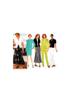 Butterick 4941 Career Casual Above Hip Jacket, Flared Bias Skirt, Tapered Dress & Pants, Uncut, Factory Folded, Sewing Pattern Size 6-12