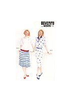 Bevknits 2200A Tab Front Dress or Top with Square Neck and Raglan Sleeves, Uncut, Factory Folded, Sewing Pattern Multi Plus Size 10-22