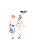 Bevknits 2200A Tab Front Dress or Top with Square Neck and Raglan Sleeves, Uncut, Factory Folded, Sewing Pattern Multi Plus Size 10-22