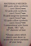 Vintage 70s Ribbon Parfait + Ultra-Violet Lamp Shade Patterns Instant Download PDF 2 + 4 pages
