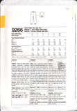 1994 Simplicity 9266 Boys', Girls', Childrens' Pants and Lined Vest, Uncut, Factory Folded Sewing Pattern Multi Size 2,3,4,5,6,6X children