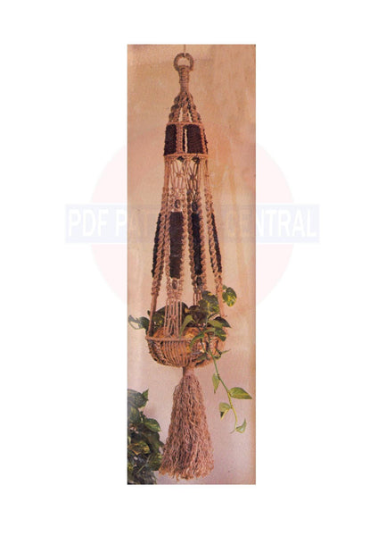 70s macrame plant hanger Vintage 70s Macrame Pagoda Plant Hanger Pattern Instant Download PDF 2 – Patterns Central