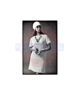Patons 953 60s Beautiful in Crochet Booklet featuring 7 Groovy, Retro Crochet Patterns: Dresses, Jumpsuits, Bolero, Poncho, Instant Download PDF