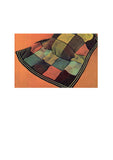 Vintage 70s Crocheted Afghan Knee Rug Pattern Instant Download PDF 2 pages