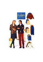 Butterick 5755 Womens' Separates: Loose Fitting Shirt, Vest, Skirt and Tapered Pants, Uncut, Factory Folded, Sewing Pattern Size 12-16