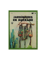 Jardinières en macramé No 1 1976 - 10 Patrons Macramé Rétros Téléchargeables PDF 24 pages in FRENCH/en FRANÇAIS