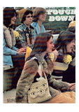 Vintage 70s St. Patrick Macrame Purse Pattern Instant Download PDF 5 pages plus Tips, Terms and Techniques