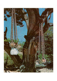 Vintage 70s Symphony Macrame Plant Hanger Pattern Instant Download PDF 2 + 4 pages
