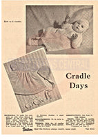 Paragon Baby Book No 3 booklet - Vintage 50s - 11 Knitting Patterns Baby Clothes Instant Download PDF 20 pages