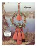 Vintage 70s Macrame Empress Plant Hanger Pattern Instant Download PDF 1.5 + 1 pages
