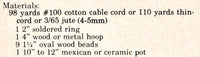 Vintage 70s Macrame La Tour Plant Hanger Pattern Instant Download PDF 1.5 + 5 pages
