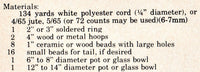 Vintage 70s Macrame Excellence Plant Hanger Pattern Instant Download PDF 2 + 5 pages