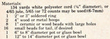 Vintage 70s Macrame Excellence Plant Hanger Pattern Instant Download PDF 2 + 5 pages