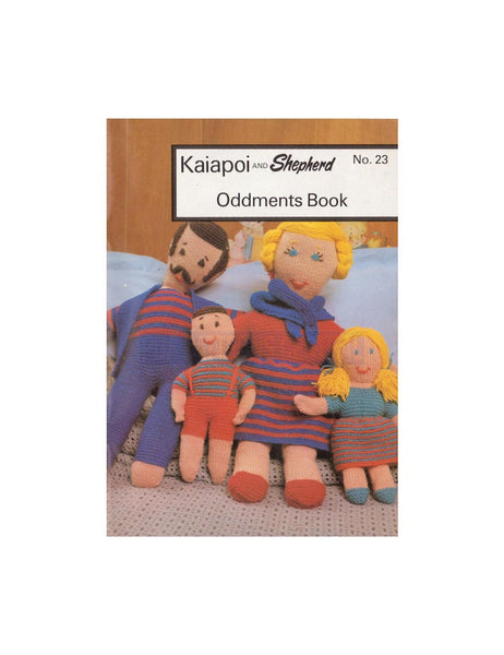 Kaiapoi No.23 Knitted Dolls and Accessories Knitting Patterns Instant Download PDF 15 pages