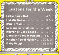 Macrame School House - 7 Macrame Lessons PDF 24 pages