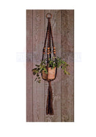 Vintage 70s Easy Rider Plant Hanger Pattern Instant Download PDF 2 pages plus file with additional instructions