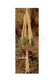 Vintage 1970s Macrame Plant Hanger La Ballerine Instant Download PDF 2 + 5 pages