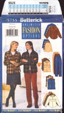 Butterick 5755 Womens' Separates: Loose Fitting Shirt, Vest, Skirt and Tapered Pants, Uncut, Factory Folded, Sewing Pattern Size 12-16