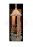 Vintage 70s Macrame Diamond Lights Plant Hanger Pattern Instant Download PDF 2 + 3 pages