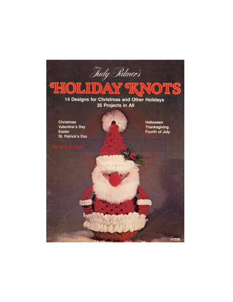 Holiday Knots 35 Vintage Macrame Patterns Instant Download PDF 24 pages