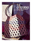 Vintage 70s New Year's Eve Macrame Purse Pattern Instant Download PDF 3 +3 pages