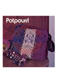 Vintage 70s St. Patrick Macrame Purse Pattern Instant Download PDF 5 pages plus Tips, Terms and Techniques