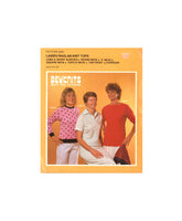 Bevknits 2200 Raglan Knit Tops, Tab Front & Cardigan with Neckline Variations, Uncut, Factory Folded Sewing Pattern Multi Plus Size 8-20