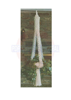 Vintage 70s Macrame Plant Hanger "Star Within " Pattern Instant Download PDF 2 + 3 pages