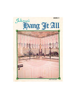 Juliano's Hang It All Book 4 - Vintage 70s - 11 Macrame Patterns Instant Download PDF 23 pages