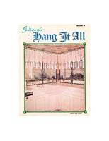 Juliano's Hang It All Book 4 - Vintage 70s - 11 Macrame Patterns Instant Download PDF 23 pages