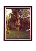 Vintage 70s Macrame Plant Hanger "Teacher's Pet" Pattern Instant Download PDF 2 + 5