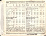 McCall's 9229 Palmer Pletsch Lined or Unlined Straight Winter Coat in Two Lengths with Belt, U/C, Factory Folded, Sewing Pattern Size 8