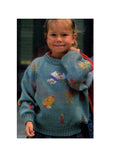Two Children's Christmas Sweater Patterns Instant Download PDF 3 pages