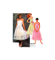 McCall's 2470 Prom, Formal, Bridesmaid, Special Ocassion Fitted and Flared Dress, Uncut, Factory Folded Sewing Pattern Size 12